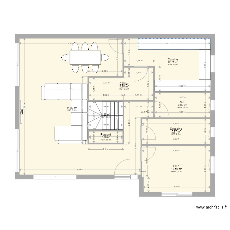 668 v4. Plan de 14 pièces et 1009 m2