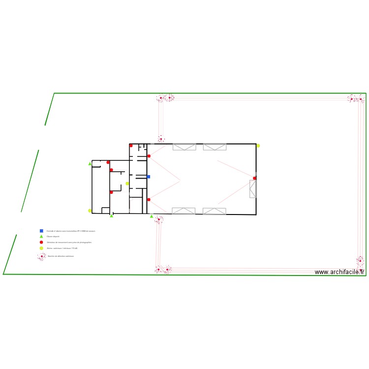 ENCO Saint Saturnin ALARME INTRUSION. Plan de 0 pièce et 0 m2