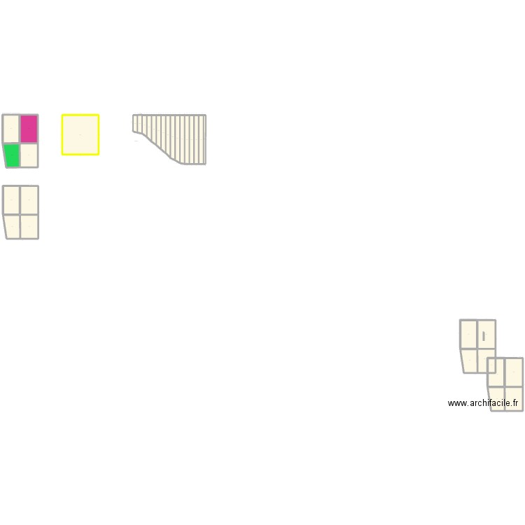 Grange. Plan de 34 pièces et 1921 m2