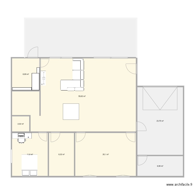 maison2. Plan de 0 pièce et 0 m2