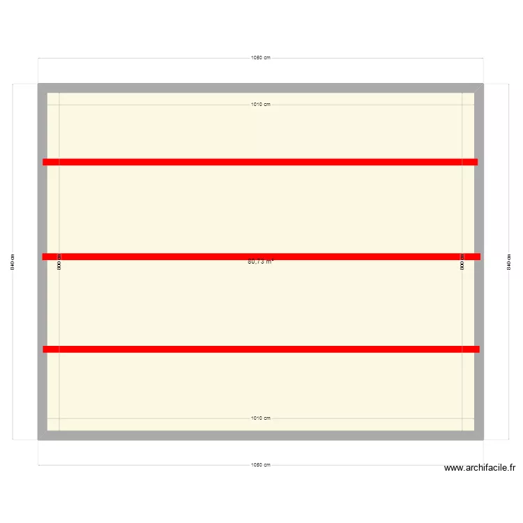 AYDA GARAGE . Plan de 