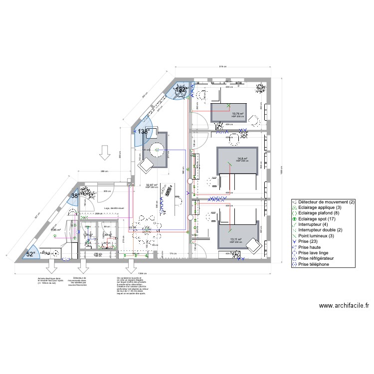  Marca et Sandra 1 . Plan de 0 pièce et 0 m2