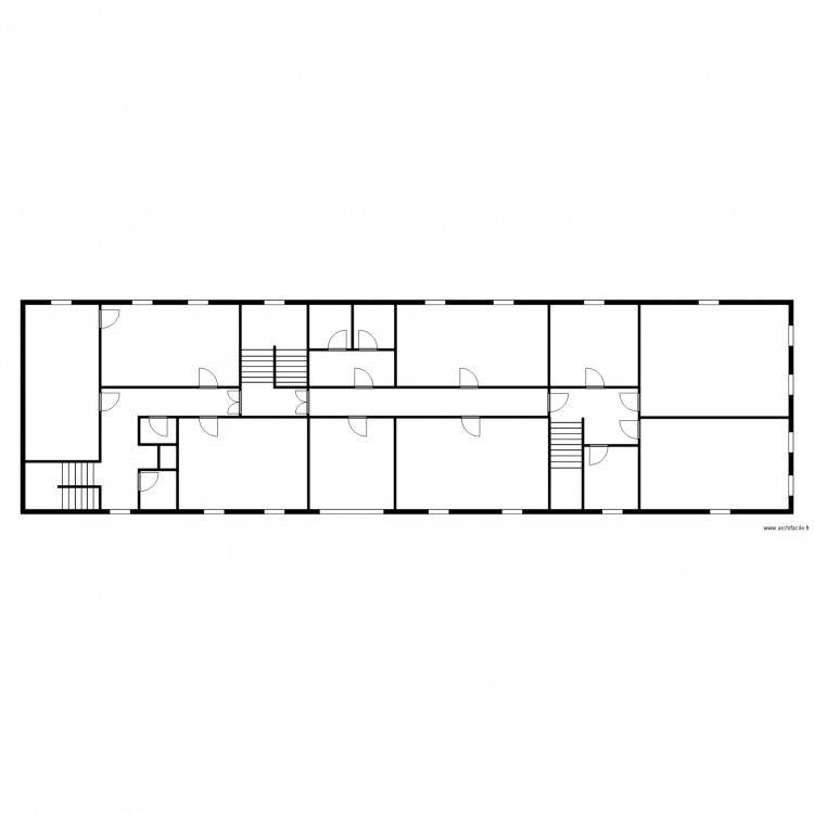 BEL AIR LE HAILLAN ETAGE. Plan de 0 pièce et 0 m2
