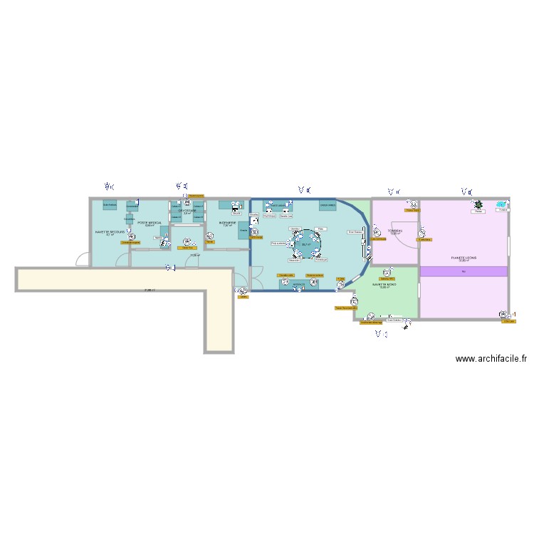 vaisseau mecanismes. Plan de 0 pièce et 0 m2