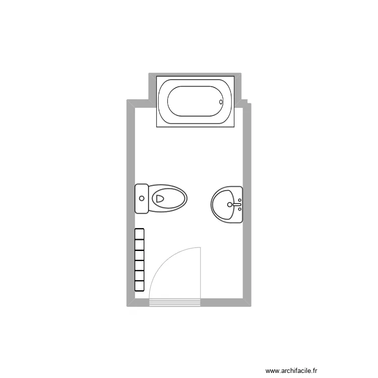 Hernandorena SDB existant. Plan de Hernandorena SDB existant. Plan de