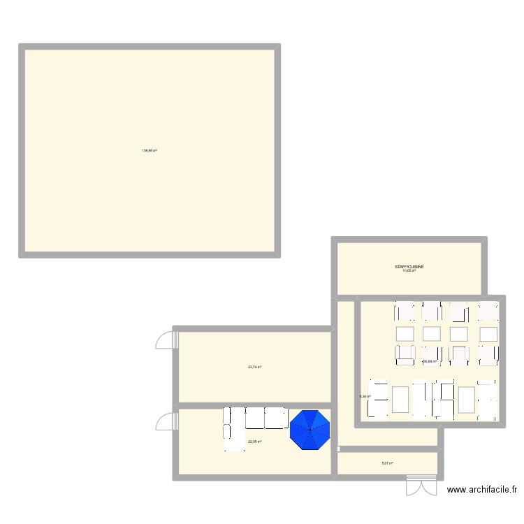 chiche. Plan de 0 pièce et 0 m2