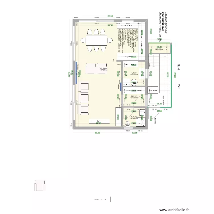 plan rez 3 9 x 6 m DC. Plan de plan rez 3 9 x 6 m DC. Plan de