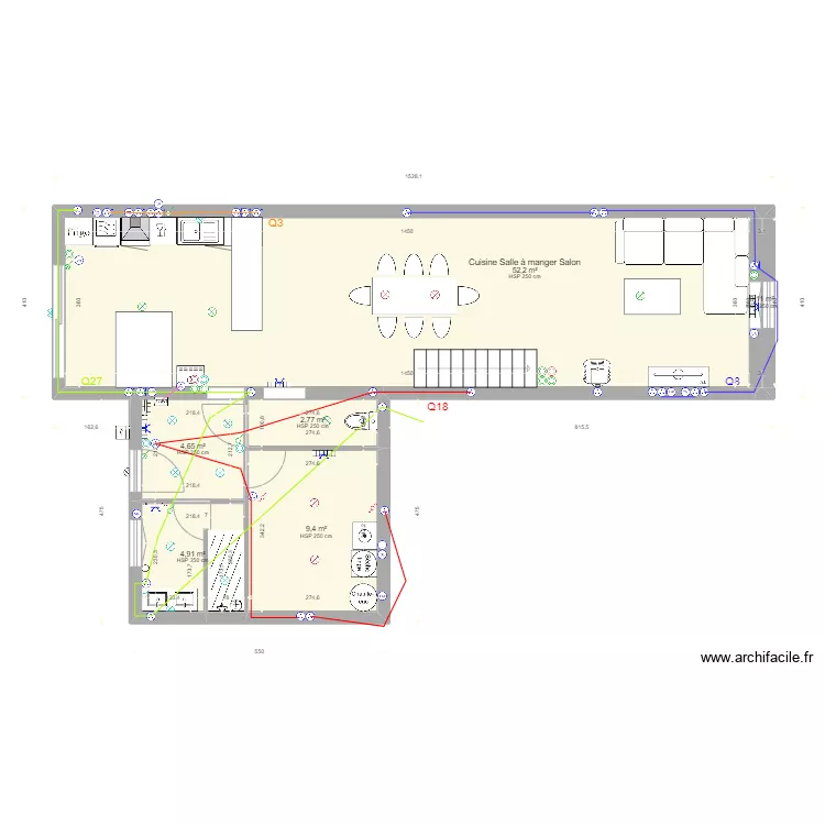 Romain Sancier. Plan de 