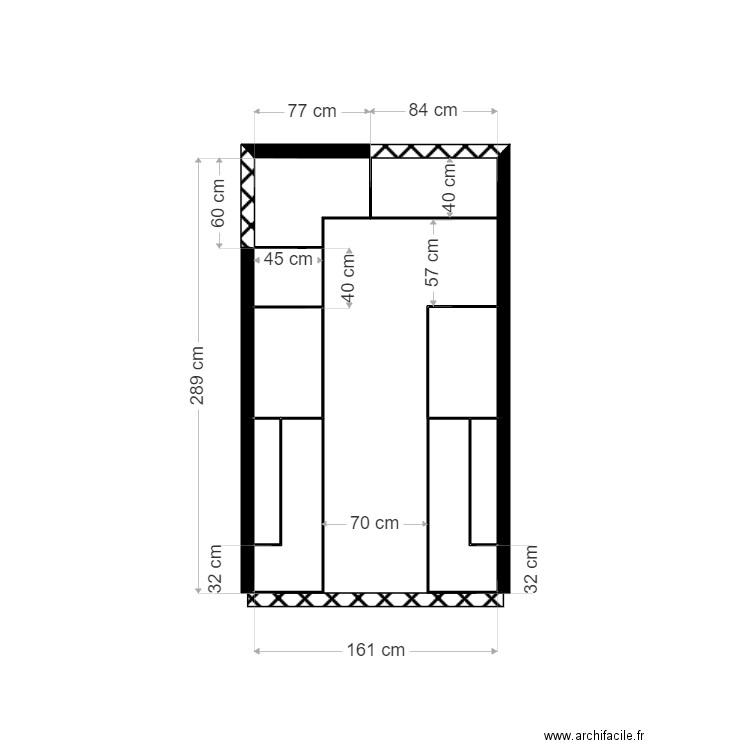 opel . Plan de 9 pièces et 3 m2