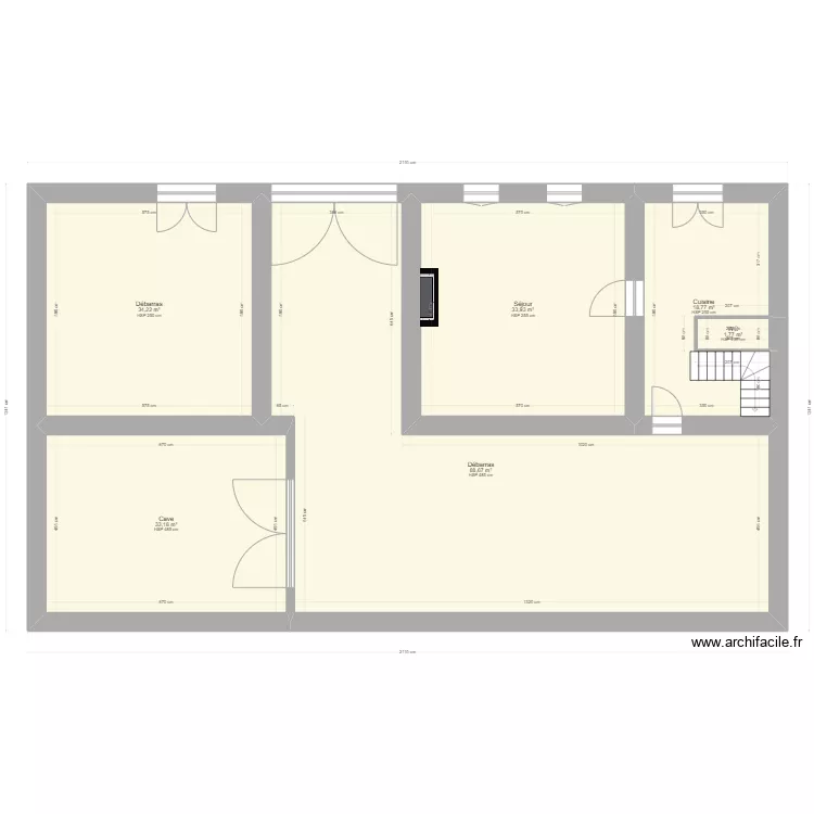 Verrieres global. Plan de 