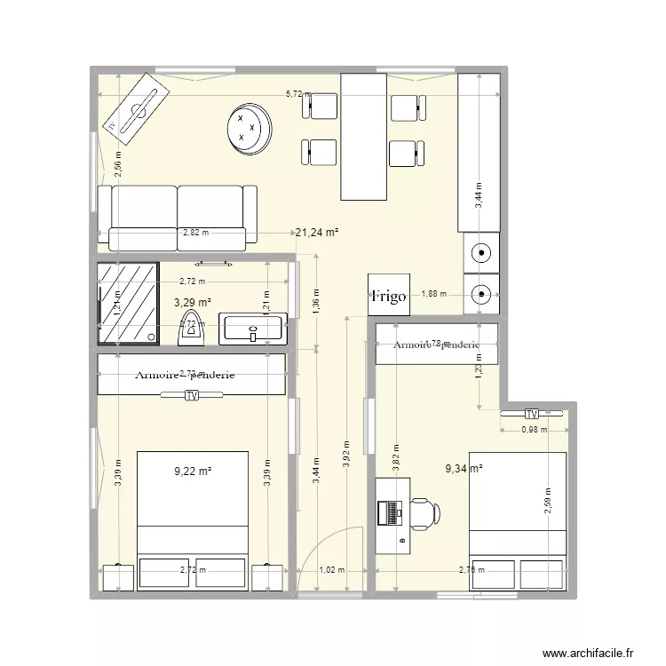 momo n&deg;2. Plan de 