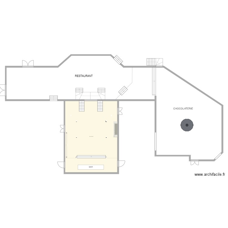 Brindos. Plan de 1 pièce et 113 m2