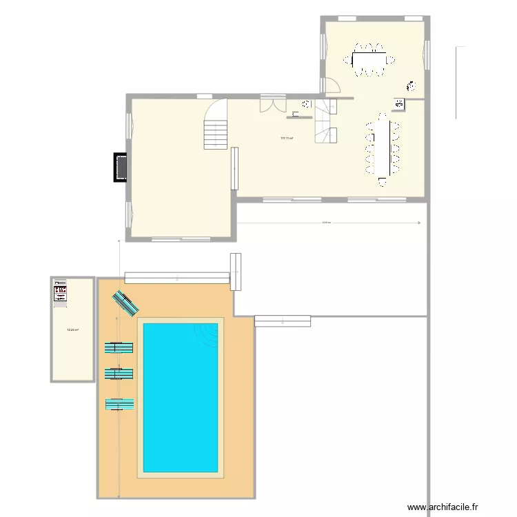 Sous sol v5. Plan de 