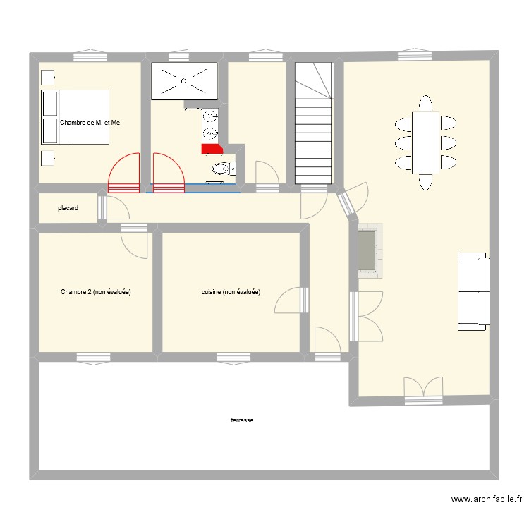 M. D. Plan de 0 pièce et 0 m2