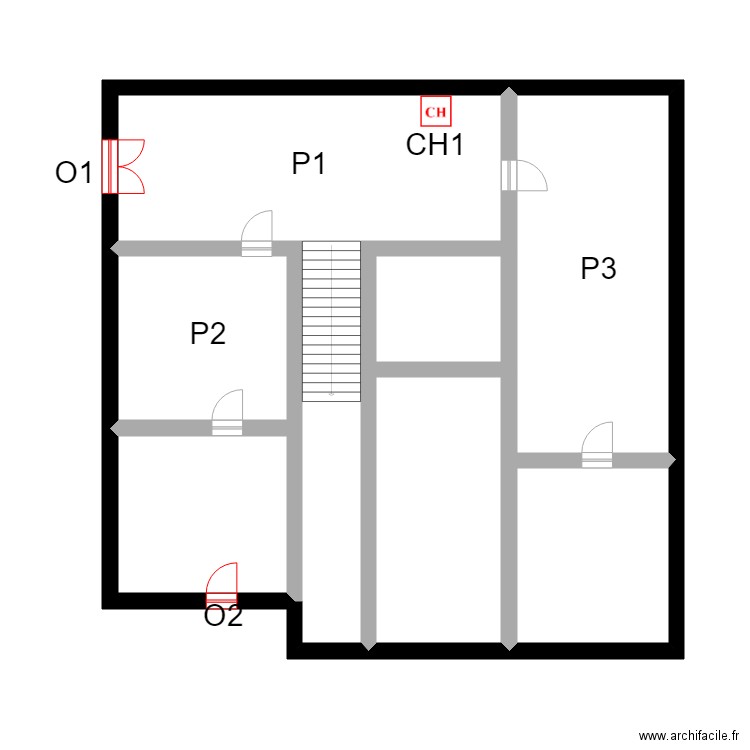 ABC0006logement. Plan de 0 pièce et 0 m2