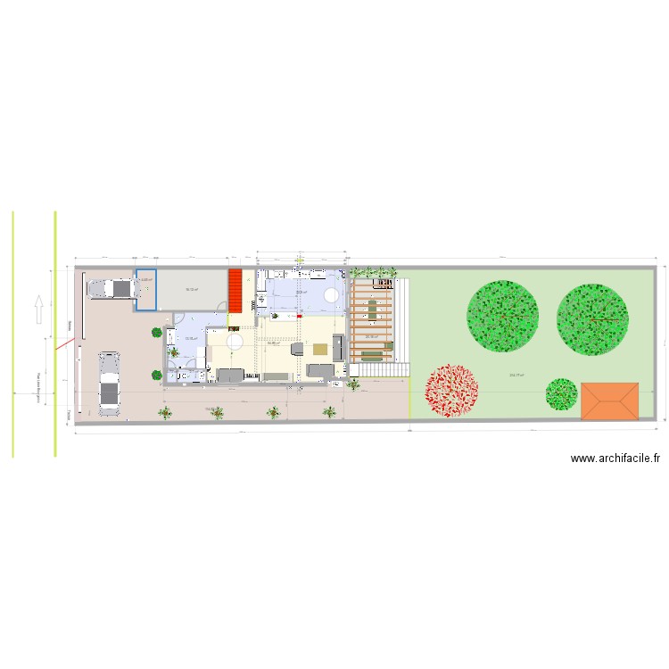 33 LB - RDC - sauvegarde. Plan de 10 pièces et 484 m2