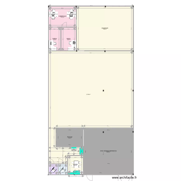 ZONE SAV PLAN CIAUX. Plan de 