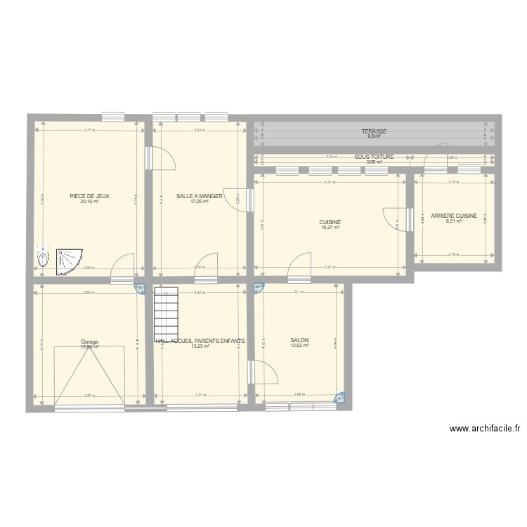 MAISON NELA. Plan de 0 pièce et 0 m2