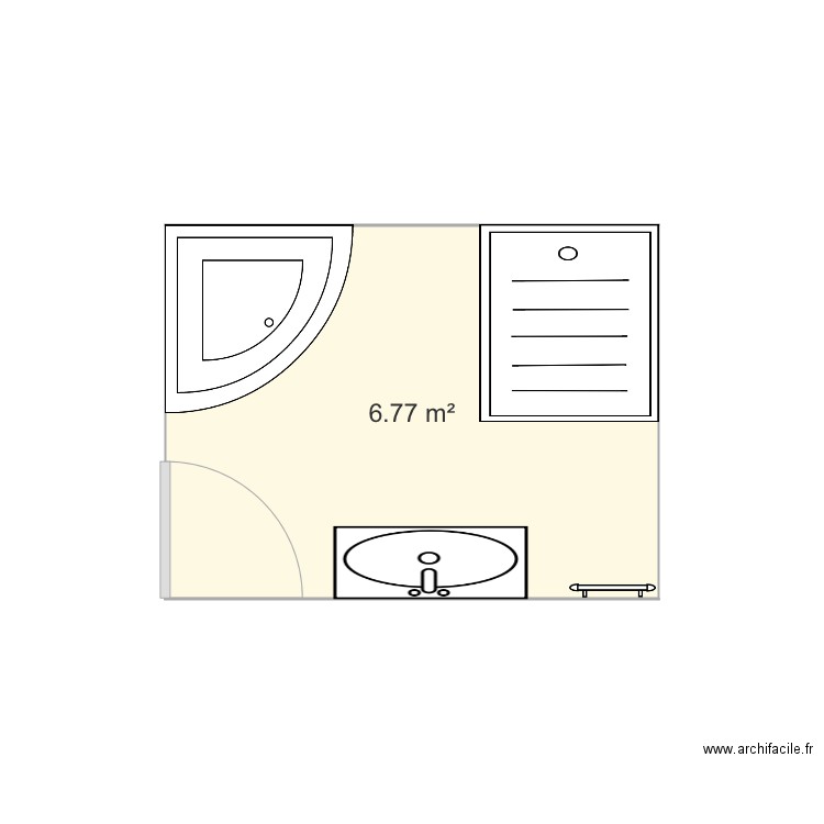 Salle de bain alda. Plan de 0 pièce et 0 m2