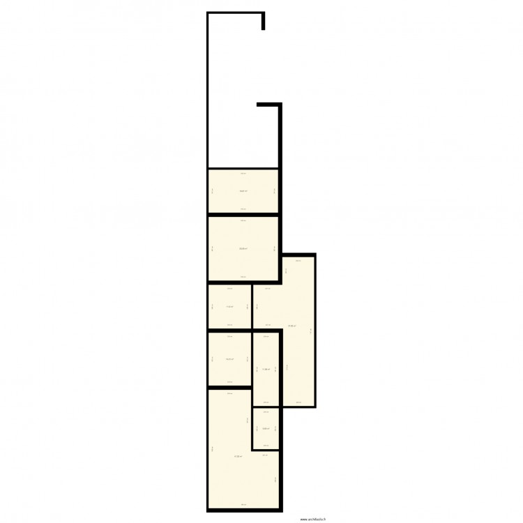 lang mal. Plan de 0 pièce et 0 m2