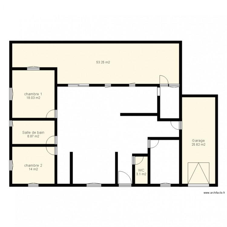 Plan maison . Plan de 0 pièce et 0 m2