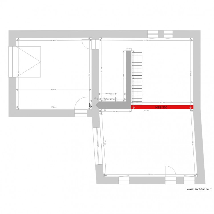 Plan 06/11/2022. Plan de 5 pièces et 158 m2