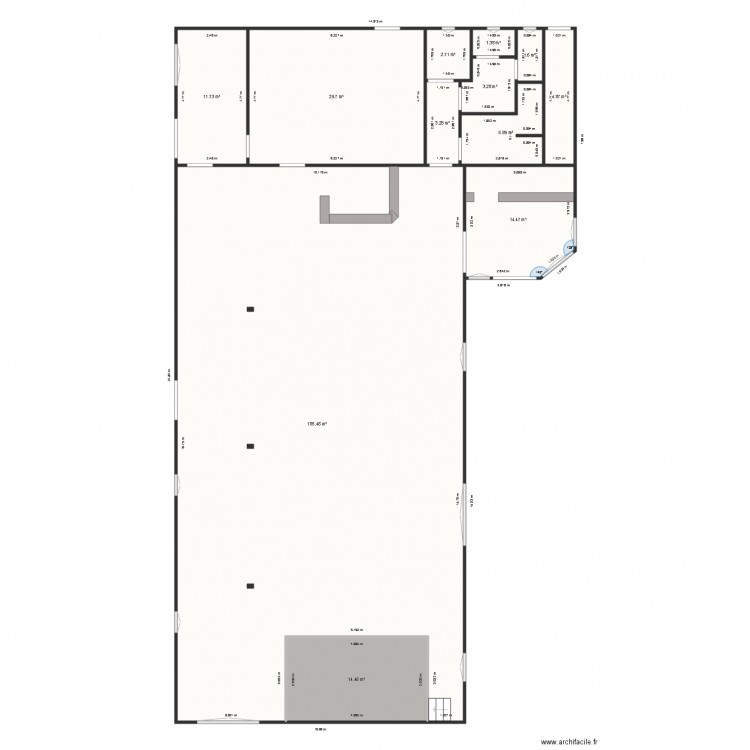 Salle Carville. Plan de 0 pièce et 0 m2