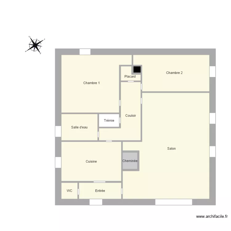 lan de maison 2. Plan de 