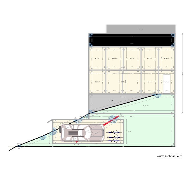 Clusaz Projet14 8X11 Flat. Plan de 0 pièce et 0 m2