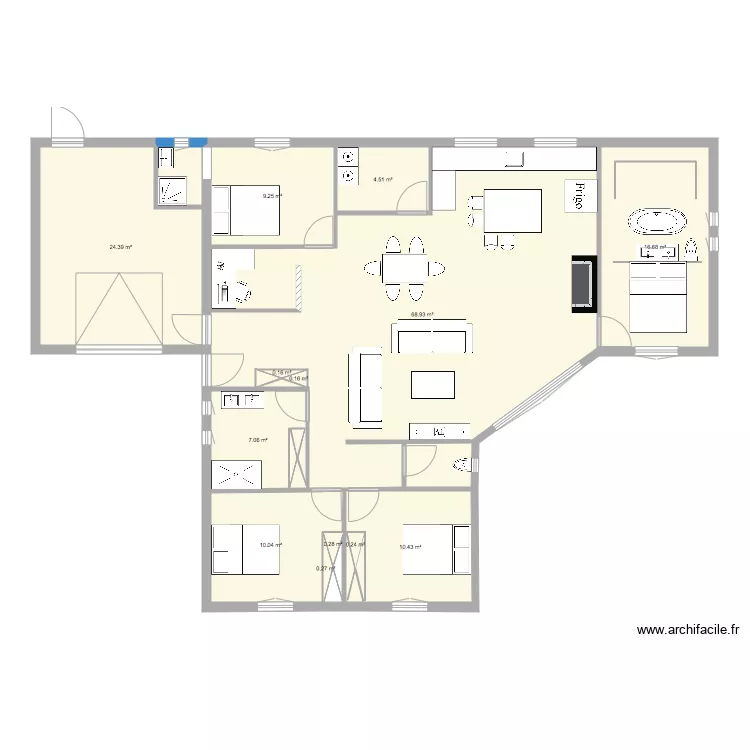 MaisonOc&eacute;. Plan de 