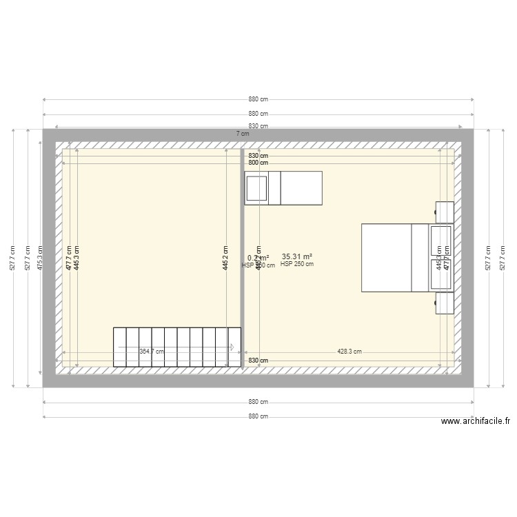 maisonette 1. Plan de 0 pièce et 0 m2