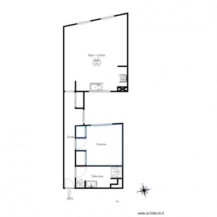 pugliesi bayonne. Plan de 0 pièce et 0 m2