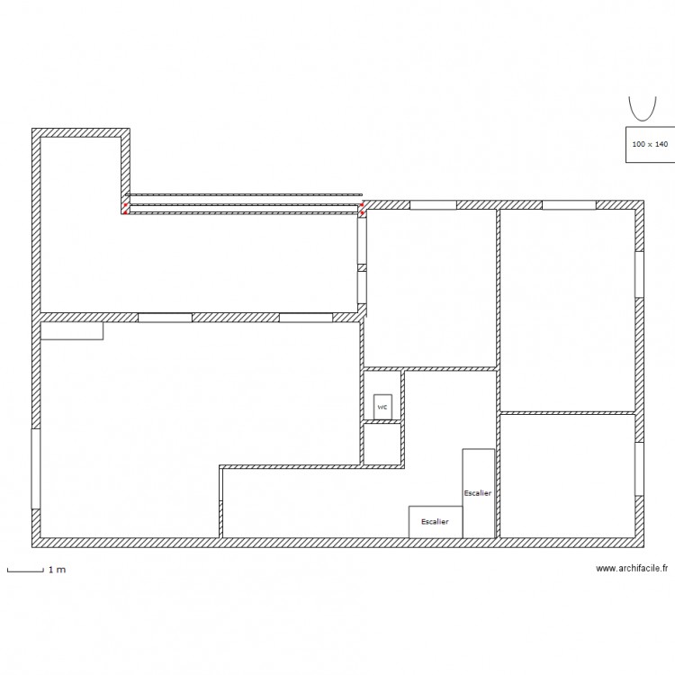 Willame. Plan de 0 pièce et 0 m2