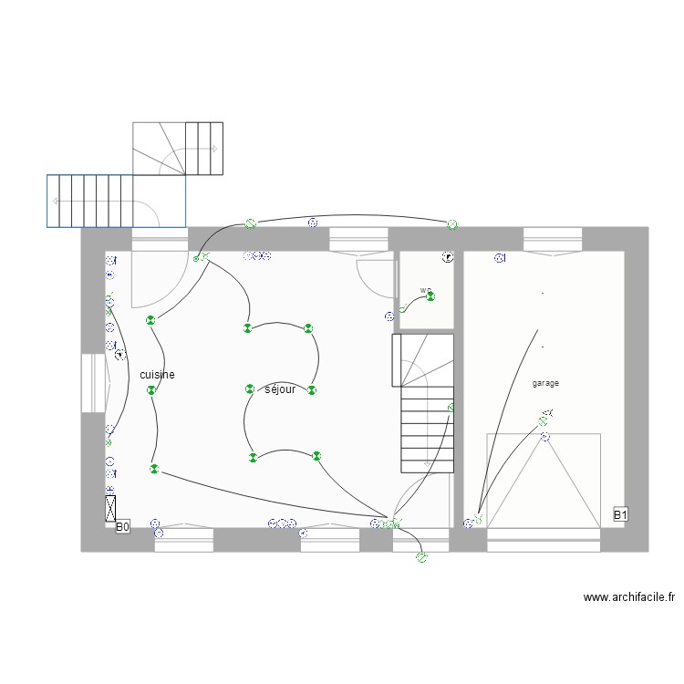 Dejonghe logement 3 RdC. Plan de 0 pièce et 0 m2