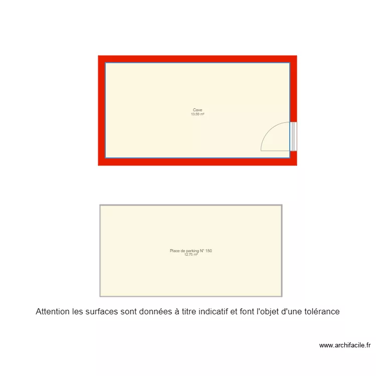 BI 3605 annexes non c&ocirc;t&eacute;. Plan de 