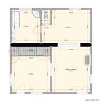 plan maison bas