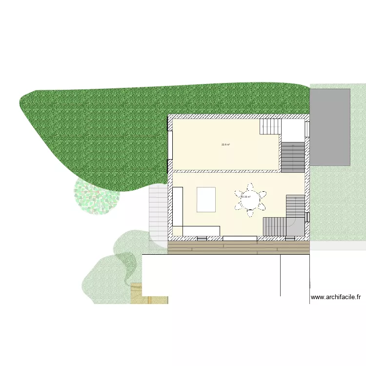 MAISON FAYET 2. Plan de MAISON FAYET 2. Plan de