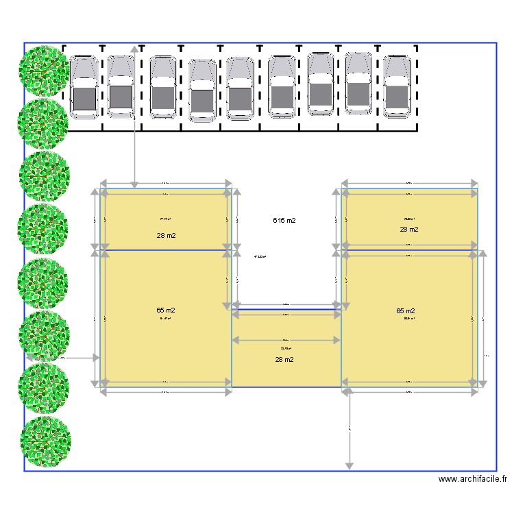 MAISON DENISE ETAGE PLUS. Plan de 0 pièce et 0 m2