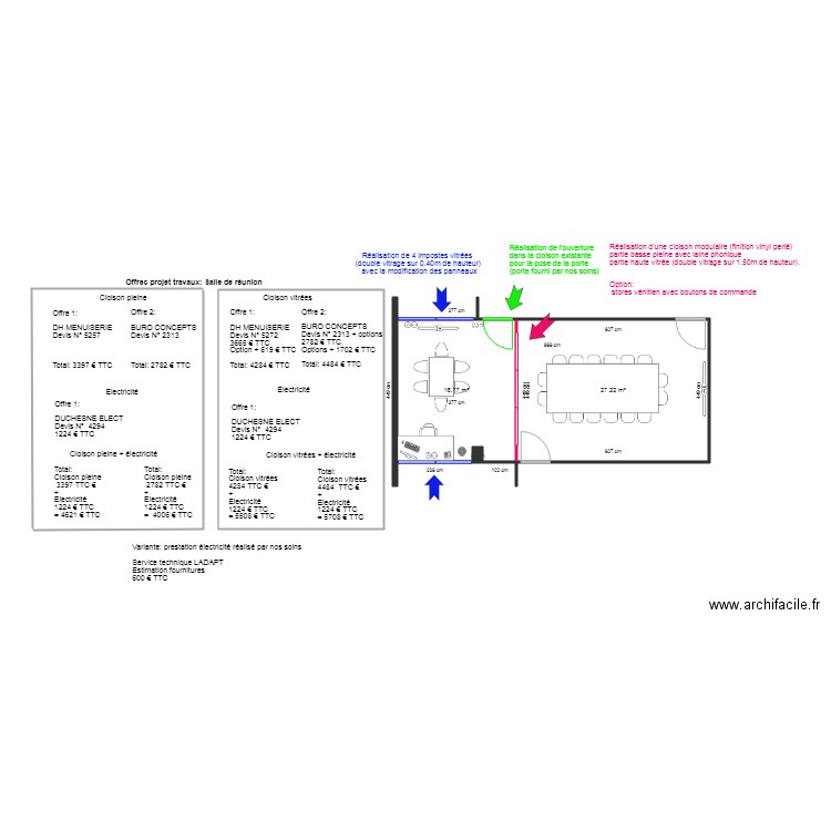 LADAPT DR projet  . Plan de 0 pièce et 0 m2