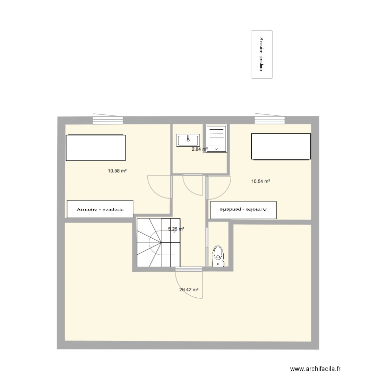 garage. Plan de 0 pièce et 0 m2