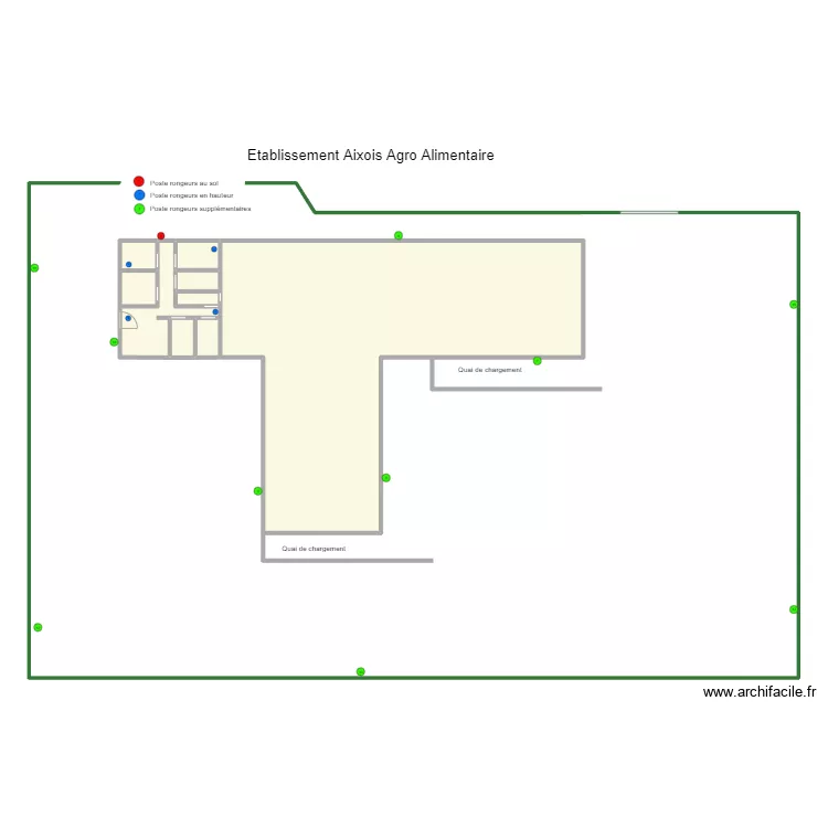 Etablissement Aixois Agro Alimentaire. Plan de Etablissement Aixois Agro Alimentaire. Plan de