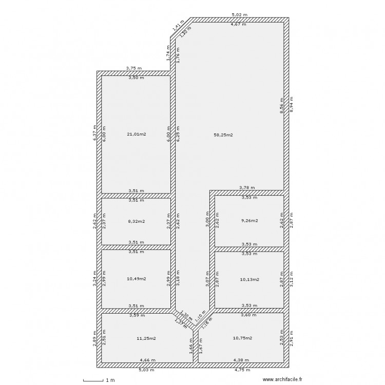 MAISON 2. Plan de 0 pièce et 0 m2