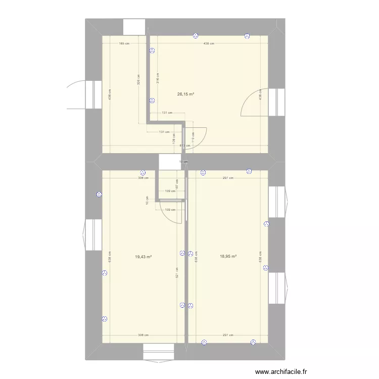 Partie nuit beaumont. Plan de 