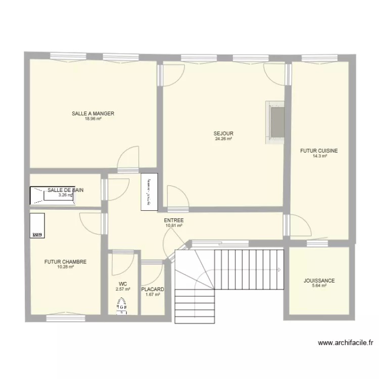 PLAN APPARTEMENT. Plan de PLAN APPARTEMENT. Plan de