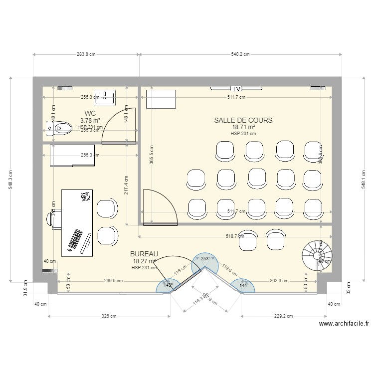 AUTO ECOLE SIMUDOM CANISY . Plan de 0 pièce et 0 m2