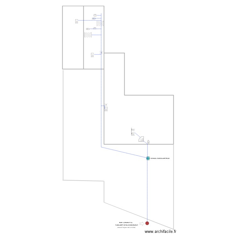 tortereau christ ass. Plan de 2 pièces et 157 m2