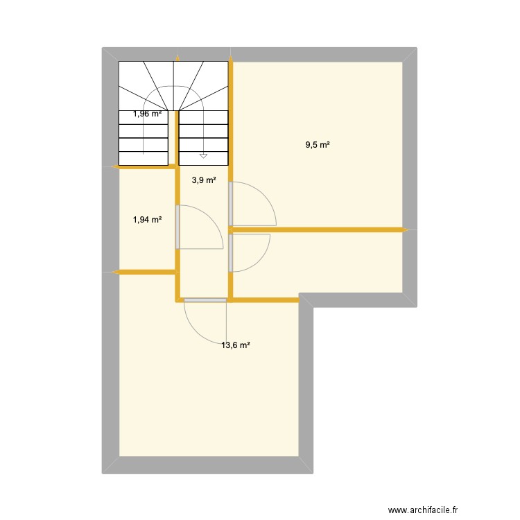 LES BLONDINES. Plan de 0 pièce et 0 m2
