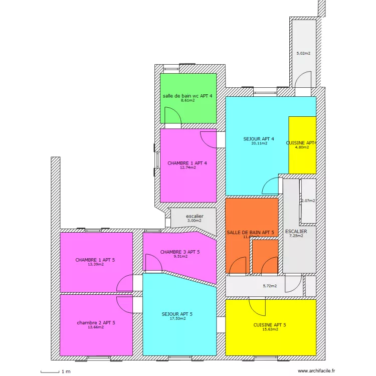 2 eme etage IND 2 modif A3. Plan de 2 eme etage IND 2 modif A3. Plan de