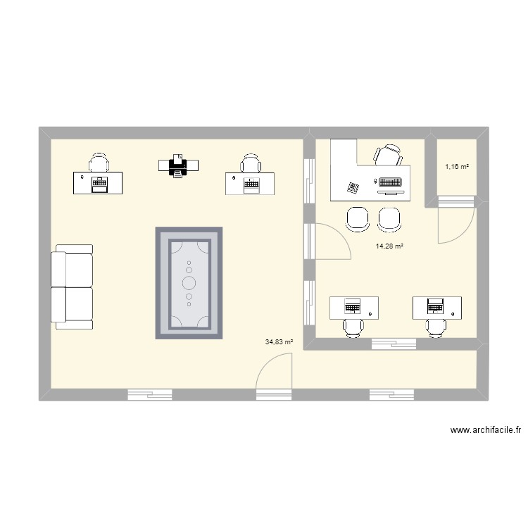 BUREAU SAMBO GROUPE 2. Plan de 0 pièce et 0 m2