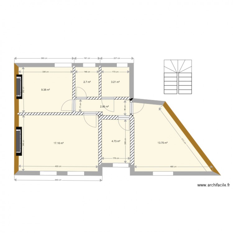 flat 6 Stamford road 2. Plan de 0 pièce et 0 m2